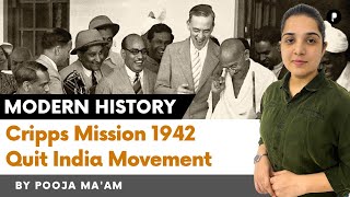 Cripps Mission 1942 | Quit India Movement | Modern History @ParchamClasses​