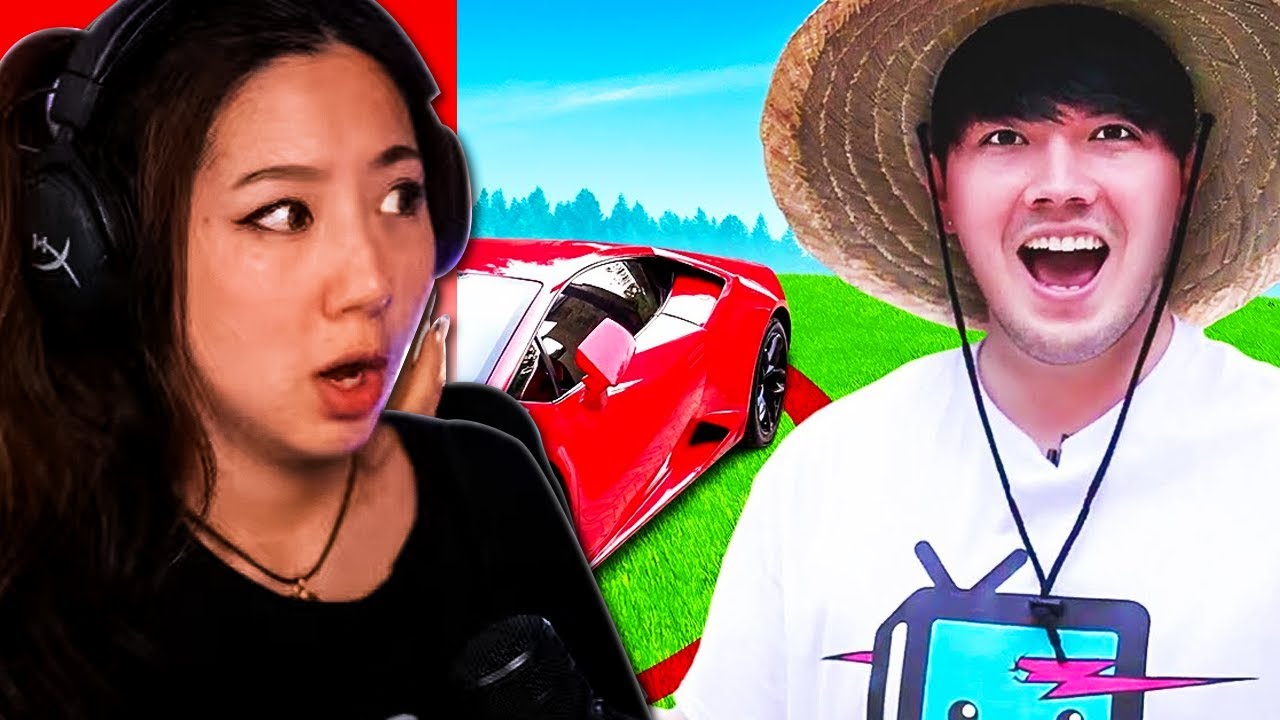 FUSLIE REACTS TO OFFLINETV MRBEAST CHALLENGE!