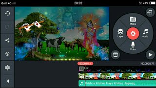 How to make devotional status video in kinemaster! make devotional status video! screenshot 3