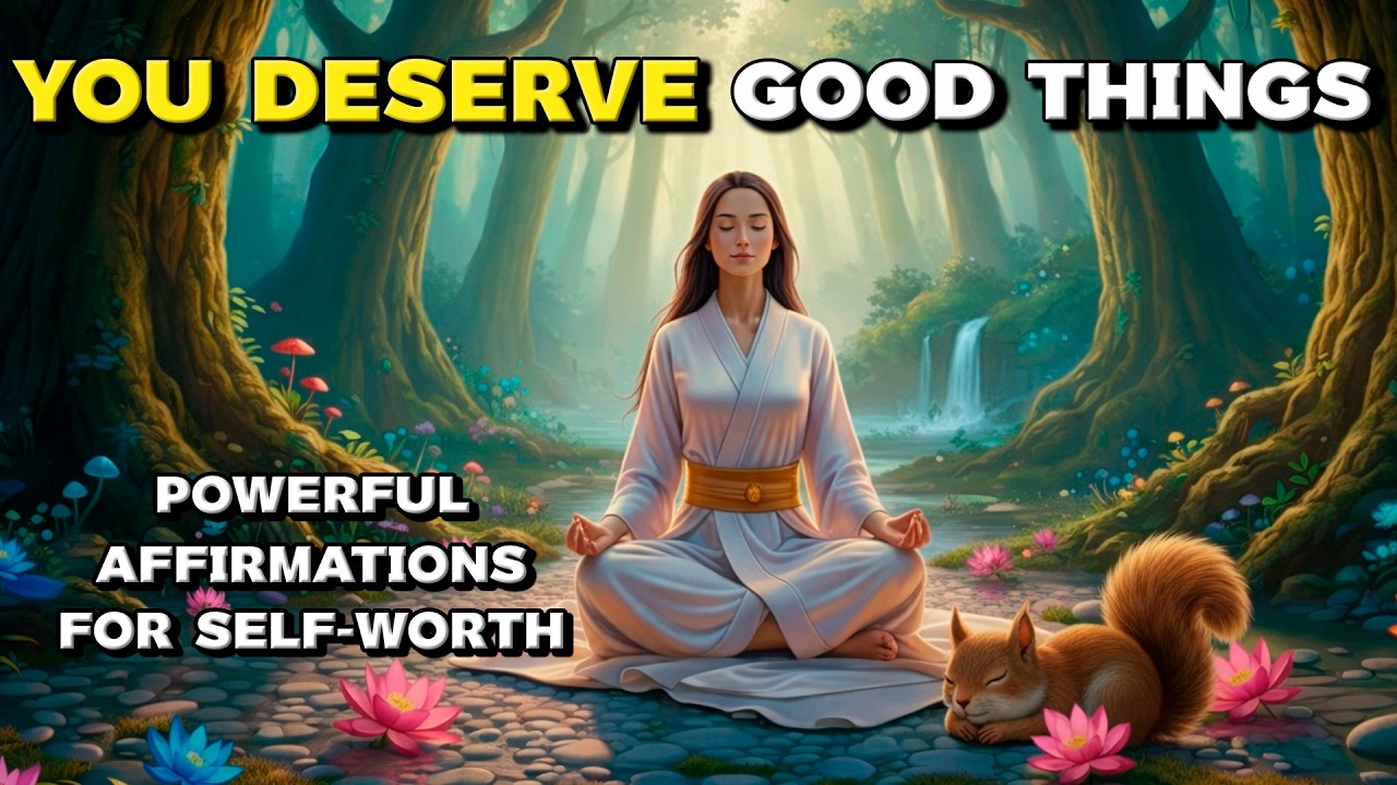 Start Your Day Feeling Worthy of Good Things - Powerful Morning Affirmations