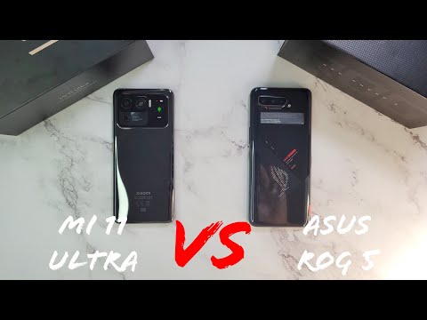 Xiaomi Mi 11 Ultra VS Asus ROG 5 Speed, RAM, Temperature, Geekbench Test!