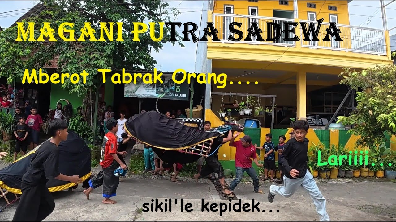 Bantengan Magani Putra Sadewa mberot full kejar bocil