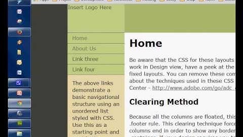 Tutorial Singkat Dreamweaver