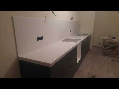 corian. კორიანი. LG HI-macs.. xelovnuri qva. სამზარეულოს ზედაპირი. 596-45-21-21.