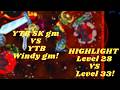 👑 YTB SK gm VS YTB Windy gm! ⚔️ Highlight Level 28 VS 33! ☠️ (EvoWars.io)