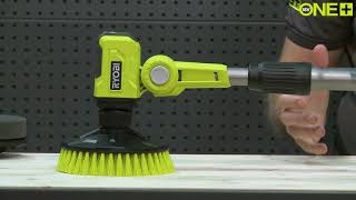 18V ONE+ Cordless Telescopic Power Scrubber [R18TPS]