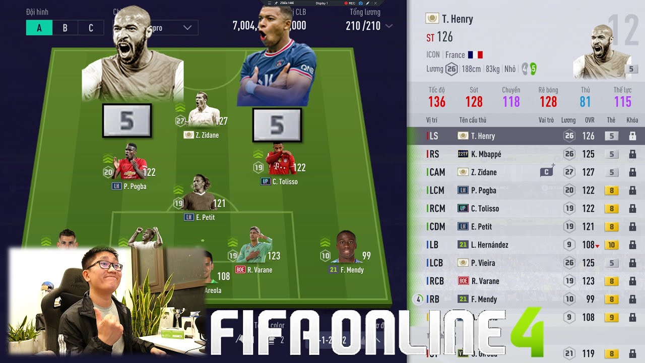 FIFA ONLINE 4: Quẩy Rank PHÁP 7K Tỷ Siêu Khủng Tại SERVER, Đi Chợ MAX PING Hóng Kèo PSG – REAL