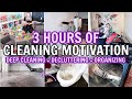 EXTREME DEEP CLEAN, DECLUTTER & ORGANIZE | CLEANING MOTIVATION MARATHON | 3 HOUR CLEAN WITH ME 2022