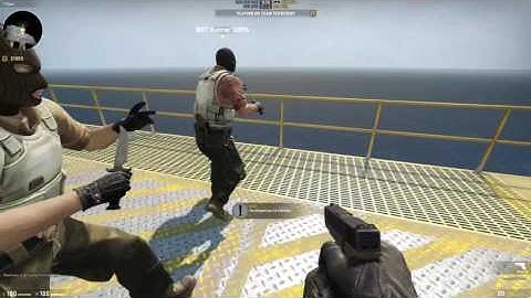 "Expert" Bots Jumping to their Deaths on the Operation Hydra Map Black Gold!