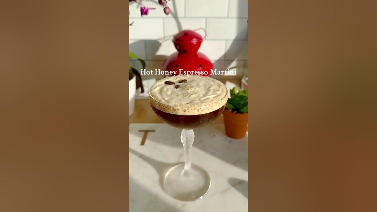 Hot Honey Espresso Martini #cocktails #alcoholicdrinks #easter #espressomartini Hot Honey Espresso Martini #cocktails #alcoholicdrinks #easter #espressomartini