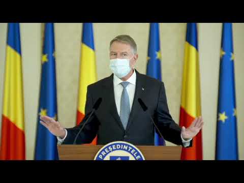 Președintele României, Klaus Iohannis, a susținut marți, 19 octombrie 2021, o declarație de presă