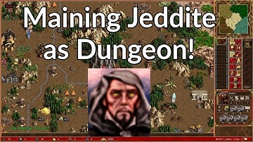 Maining Jeddite as Dungeon! || Heroes 3 Dungeon Gameplay || Jebus Cross || Alex_The_Magician