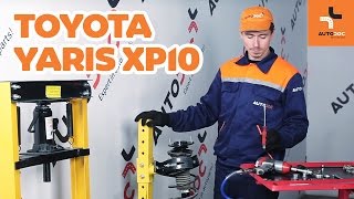 Kaip pakeisti Spyruoklės TOYOTA YARIS (SCP1_, NLP1_, NCP1_) - internetinis nemokamas vaizdo