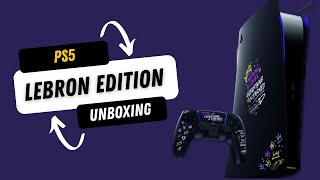 PS5 Limited Edition LeBron James Console Cover & DuelSense Wireless Controller Unboxing