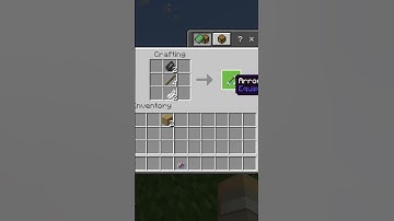 How To Make Harming Arrows In Minecraft #Shorts