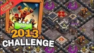 #coc #10thanniversaryofcoc 3 stars in 2013 challenge of coc (clash of clans) on 10th Anniversary.