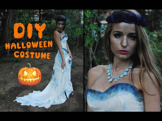 DIY | Cómo hacer un vestido de Novia Cadáver (Disfraz de Halloween) -  YouTube