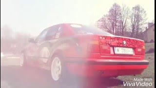 E34 525I Rote Rose Mini Car