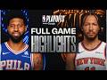 #7 76ERS at #3 KNICKS | FULL GAME 1 HIGHLIGHTS | May 4, 2026 Mp3 Song