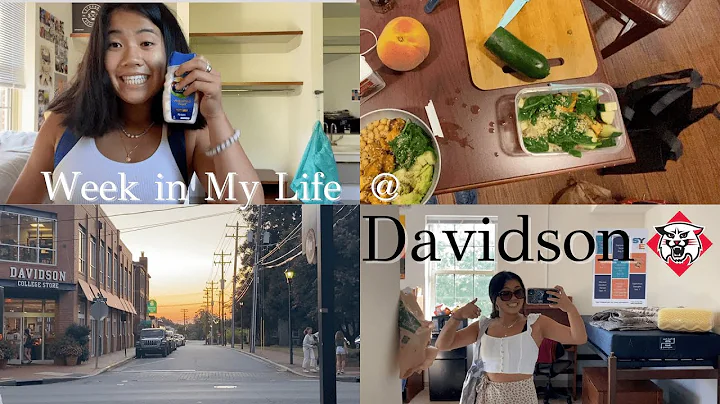 A Week in My Life at Davidson College | First day ...