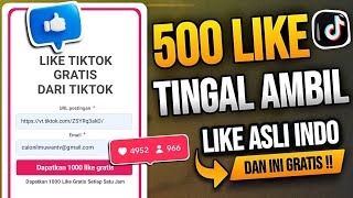 1 MENIT LANGSUNG BANJIR LIKE‼️- Cara Menambah Like di Tiktok Gratis Tanpa Aplikasi 2024