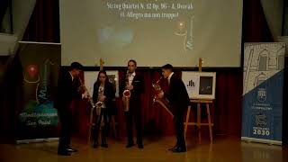 [VIDEO] MAKRIDAL Quartet plays String Quartet Nº12 by A. Dvorak (SEMIFINAL ROUND)