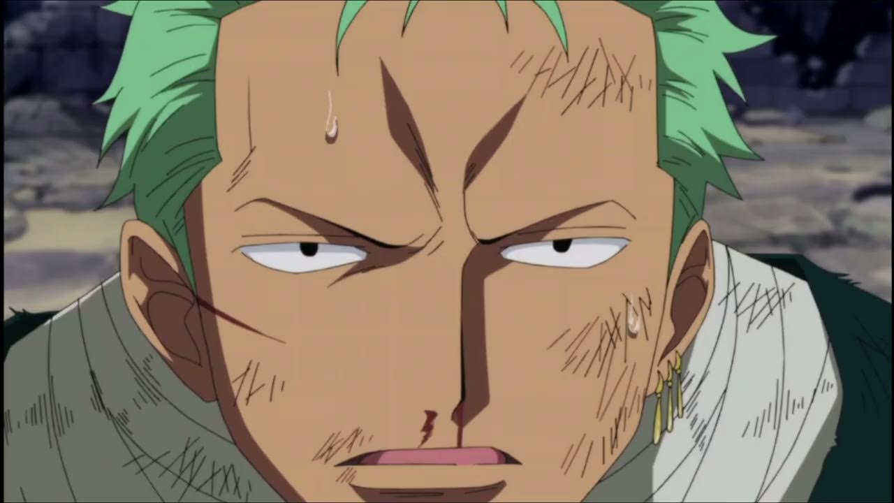 strawhats hearing the news of ace death. zoro shocked.... YouTube