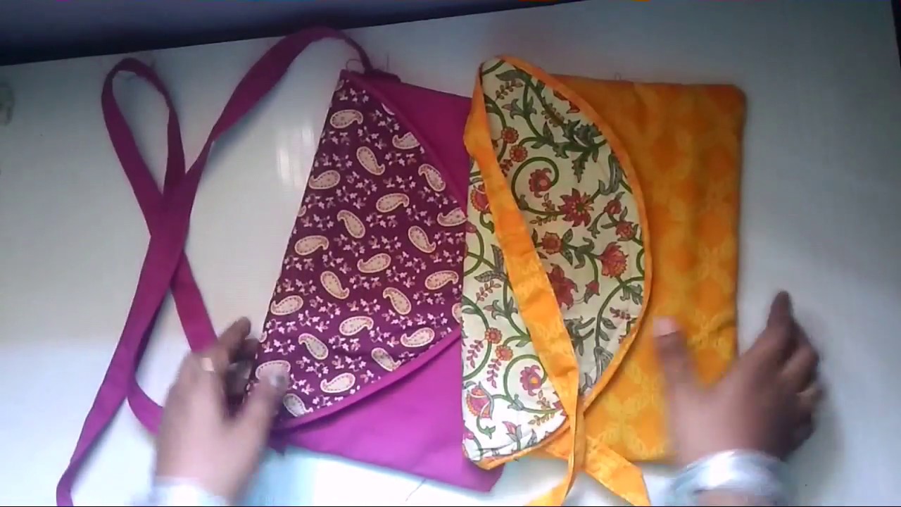 How to sew sling bag/diy cross body bag/Best out of waste fabric. - YouTube