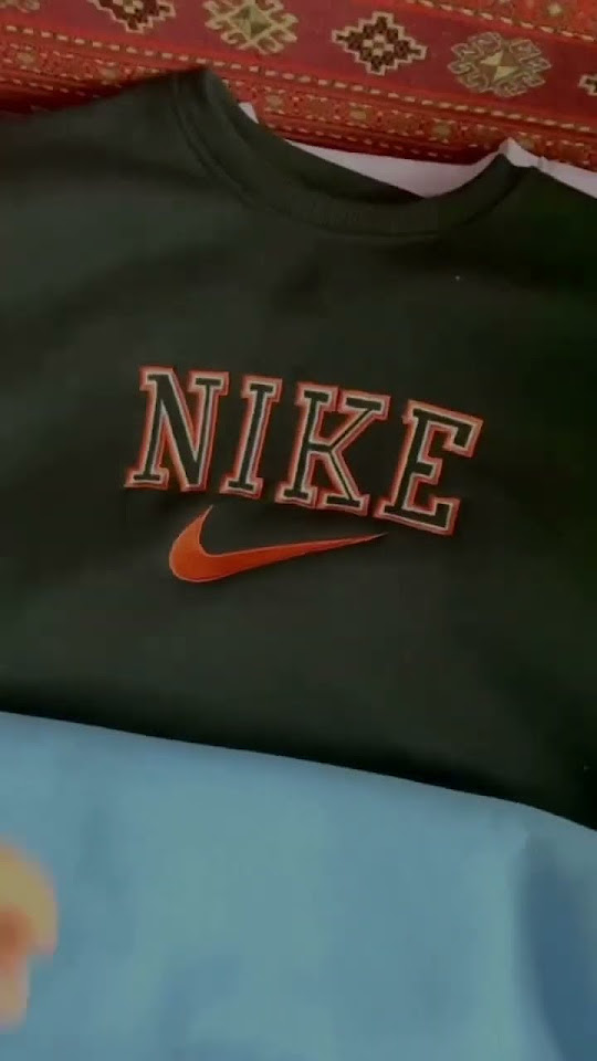 худи с вышивкой Найк Вышивка Nike - YouTube