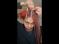 DIY Knotless Boxbraids. No Tutorial. Watch Me Do My Braids