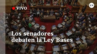 En Vivo| Los Senadores Continúan El Debate En Comisiones Por La Ley Bases