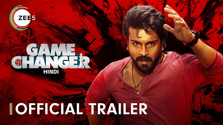 Game Changer | Official Trailer | Ram Charan, Kiara Advani | Watch on ZEE5