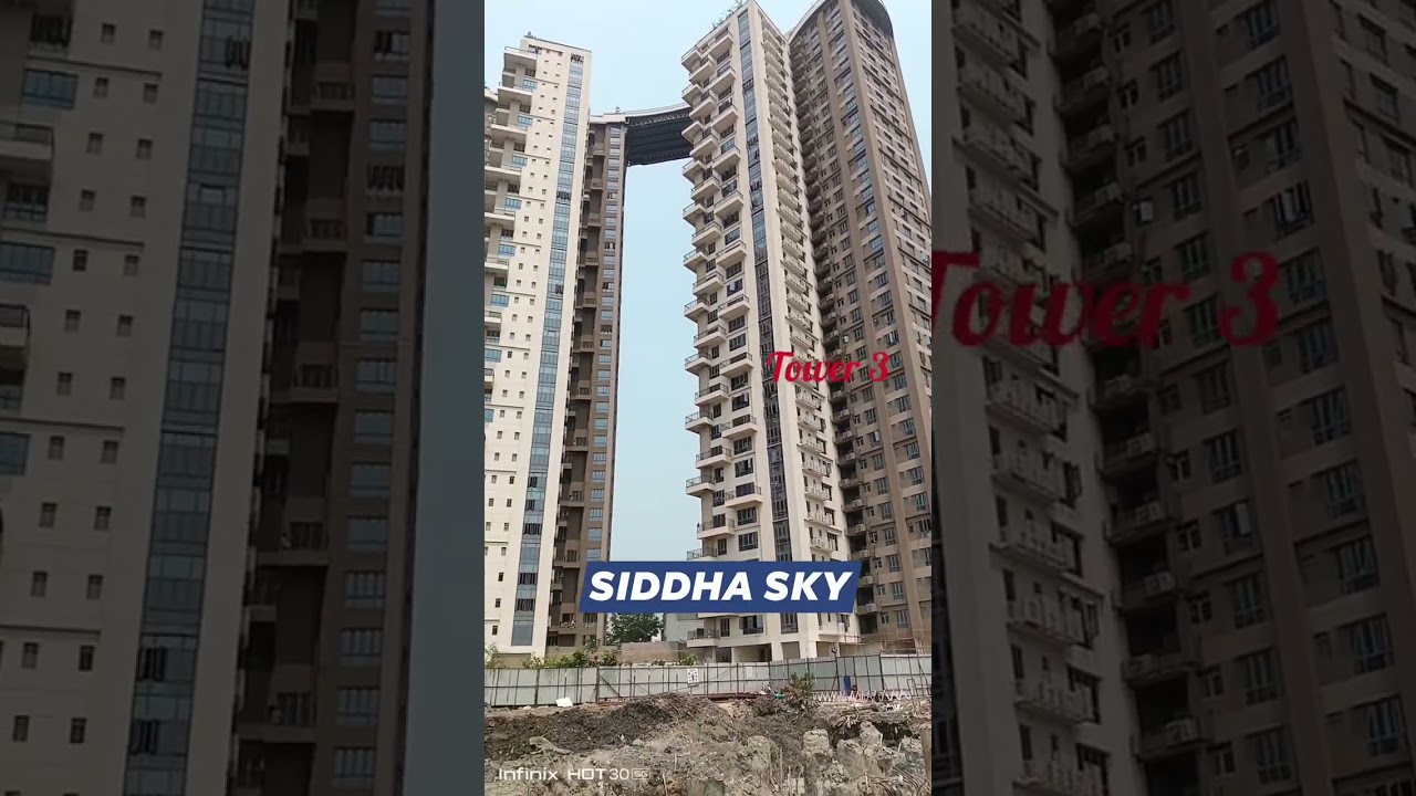 siddha sky project. beleghata CIT mor.