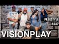 Visionplay Cypher! 20 Minutes Of Bars On The Justin Credible Freestyle Series! | EP 237