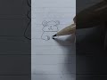 cute panda drawing :)