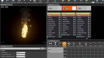 UE4 Fire Particle System Demo
