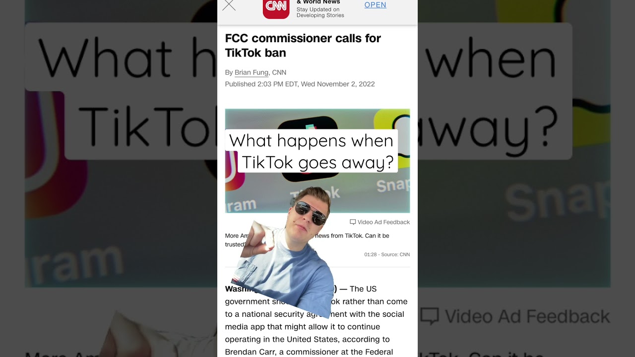 Is TikTok going away? 😬🤯get stuck on attention not platform 