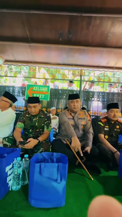 Mas Bupati Tuban mengikuti rangkaian Tahlil akbar Haul Ke-516 Sunan Bonang Tuban.