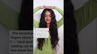 Indian Hair Growth Secrets: Daily Massage for Hair Growth #shorts screenshot 1