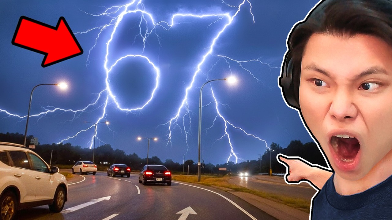 Cận Cảnh Sấm Sét Đánh Đẹp Nhất Thế Giới⚡️🌍JayGray Reaction Top Camera Quay Được Sấm Chớp Siêu Hiếm