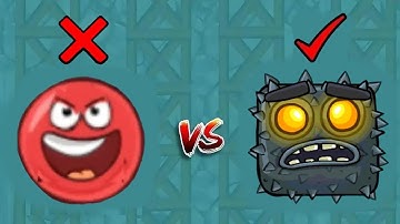 Red Ball 4 - Cave Boss vs Red Ball Rivals - All Levels - Forward to Backwards - Gameplay Volume 5