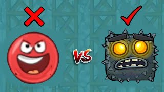 Red Ball 4 - Cave Boss vs Red Ball Rivals - All Levels - Forward to Backwards - Gameplay Volume 5