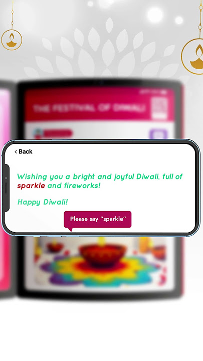 TECHBOOK presents a Diwali Wish that speaks & listens to you!