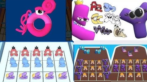 Alphabet lore Run" ABC Letter Go