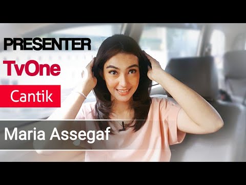 Maria Assegaf | Presenter cantik TvOne lucu dan humoris 😍