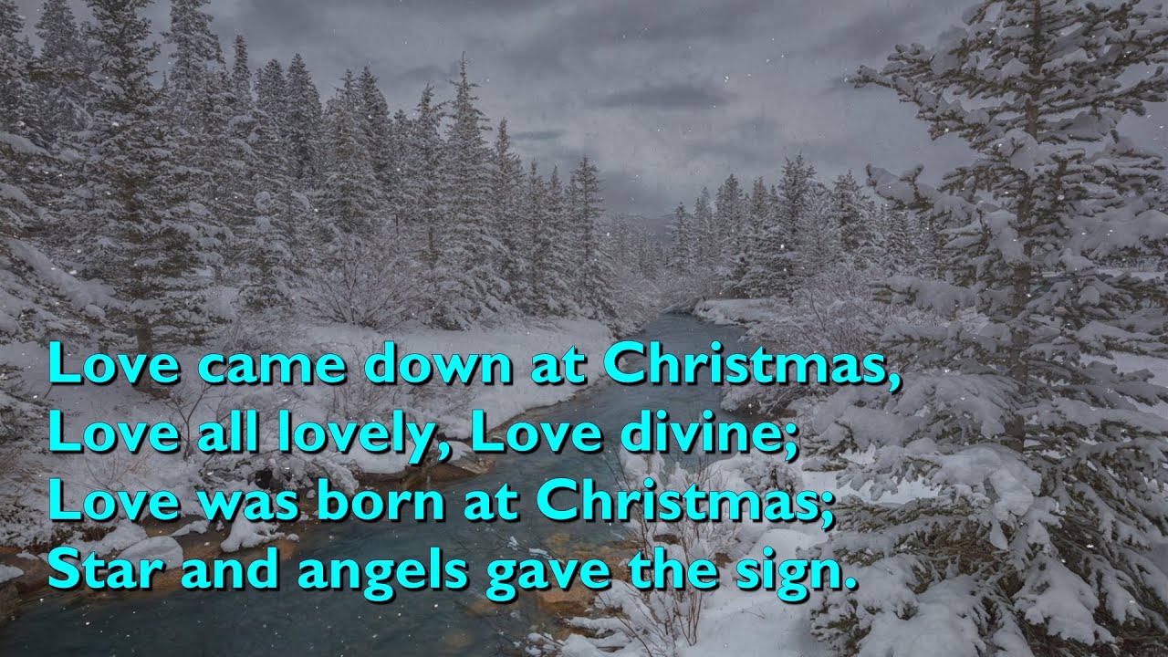 Day 53 **Bonus Post** - Love came down at Christmas