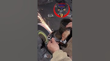 Handmade beautiful axe razor sharp process #fraazjutt5888knives #axe #fjknives #bladeshow