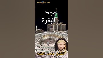 #quran #السعودية #الحج #القرٱن_الكريم #القارئ_محمد_الفقيه