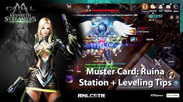 Muster Card: Ruina Station + Leveling Tip