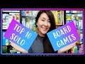 My TOP 10 favorite SOLO BOARD GAMES! 🎉